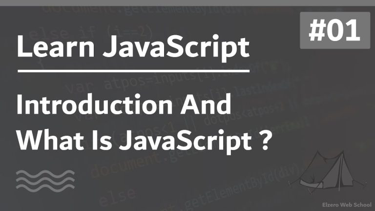 Learn JavaScript in Arabic 2021